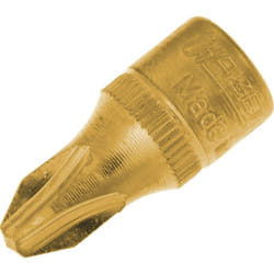 Inserto chiave a bussola per giraviti 8506-PH3 ∙ Attacco quadro, cavo, 1/4 di pollice (6,3 mm) ∙ Profilo intaglio a croce ph ∙ ac PH3