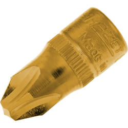 Inserto chiave a bussola per giraviti 8506-PH4 ∙ Attacco quadro, cavo, 1/4 di pollice (6,3 mm) ∙ Profilo intaglio a croce ph ∙ ac PH4