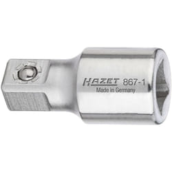 Hazet - Prolunga 867-1 ∙ Attacco quadro, cavo, 1/4 di pollice (6,3 mm) ∙ Attacco quadro, massiccio, 1/4 di pollice (6,3 mm) ∙ Lunghezza: 25 mm