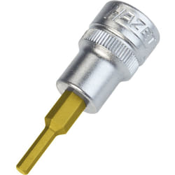 Inserto chiave a bussola per giraviti 8801A-1/8 ∙ Attacco quadro, cavo, 3/8 di pollice (10 mm) ∙ Profilo esagonale interno ∙ ac 1/8″