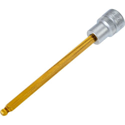 Hazet - Inserto chiave a bussola per giraviti 8801KK-5 ∙ Attacco quadro, cavo, 3/8 di pollice (10 mm) ∙ Profilo esagonale interno ∙ ac 5 mm