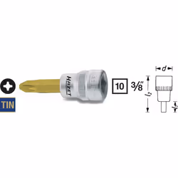 HAZET 8806-PH1, 1 pz, 76,2 / 8 mm (3 / 8"), Acciaio, 50 mm, 32 g