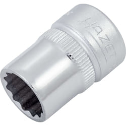 Inserto chiave a bussola 880AZ-7/16 ∙ Attacco quadro, cavo, 3/8 di pollice (10 mm) ∙ Profilo trazione con doppio esagono esterno ∙ AC 7/16″