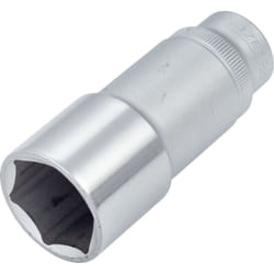 Hazet - Inserto chiave a bussola 880LG-22 ∙ Attacco quadro, cavo, 3/8 di pollice (10 mm) ∙ Profilo trazione esagono esterno ∙ ac 22 mm