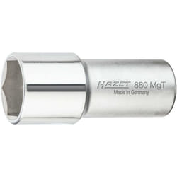 Inserto chiave a bussola per candele 880MGT ∙ Attacco quadro, cavo, 3/8 di pollice (10 mm) ∙ Profilo esagonale esterno ∙ ac 20,8 mm ∙ 13/16″