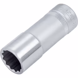 Versione lunga Con zigrinatura Superficie: cromata, lucidata DIN 3124, ISO 2725-1 Made in Germany Attacco: Attacco quadro, ca ...