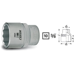 HAZET 880Z-21 punta giradadi 1 pz