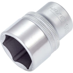 Hazet - Inserto chiave a bussola 900-25 ∙ Attacco quadro, cavo, 1/2 di pollice (12,5 mm) ∙ Profilo trazione esagono esterno ∙ ac 25 mm