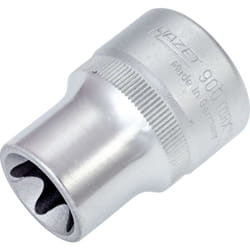 Inserto chiave a bussola 900-E18 ∙ Attacco quadro, cavo, 1/2 di pollice (12,5 mm) ∙ Profilo esterno torx® ∙ ac E18