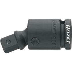 Hazet - Snodo per avvitatore ad impulso 9006S ∙ Attacco quadro, cavo, 1/2 di pollice (12,5 mm) ∙ Attacco quadro, massiccio, 1/2 di pollice (12,5 mm)