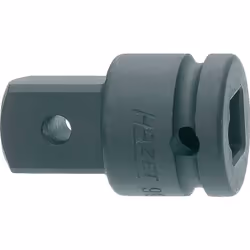 Pezzo di ingrandimento Attacco esagonale esterno 10 = 3/8 di pollice attacco 1 ⁄ 2 ″ (12,5 mm)→Attacco quadro esterno presa d ...