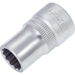 Inserto chiave a bussola 900AZ-1/2 ∙ Attacco quadro, cavo, 1/2 di pollice (12,5 mm) ∙ Profilo trazione con doppio esagono esterno ∙ ac 1/2″