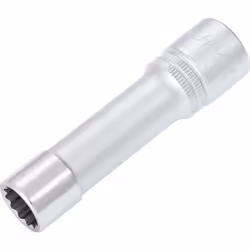Versione lunga Con zigrinatura Superficie: cromata, lucidata DIN 3124, ISO 2725-1 Made in Germany Attacco: Attacco quadro, ca ...