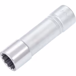 Versione lunga Con zigrinatura Superficie: cromata, lucidata DIN 3124, ISO 2725-1 Made in Germany Attacco: Attacco quadro, ca ...