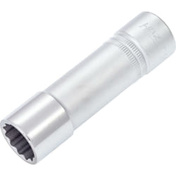 Inserto chiave a bussola 900TZ-17 ∙ Attacco quadro, cavo, 1/2 di pollice (12,5 mm) ∙ Profilo trazione con doppio esagono esterno ∙ ac 17 mm