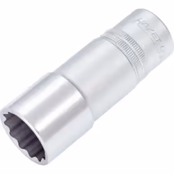Versione lunga Con zigrinatura Superficie: cromata, lucidata DIN 3124, ISO 2725-1 Made in Germany Attacco: Attacco quadro, ca ...