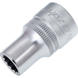 Inserto chiave a bussola 900Z-10 ∙ Attacco quadro, cavo, 1/2 di pollice (12,5 mm) ∙ Profilo trazione con doppio esagono esterno ∙ ac 10 mm