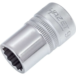 Inserto chiave a bussola 900Z-14 ∙ Attacco quadro, cavo, 1/2 di pollice (12,5 mm) ∙ Profilo trazione con doppio esagono esterno ∙ ac 14 mm