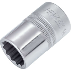 Inserto chiave a bussola 900Z-16 ∙ Attacco quadro, cavo, 1/2 di pollice (12,5 mm) ∙ Profilo trazione con doppio esagono esterno ∙ ac 16 mm