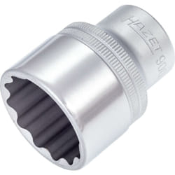 Inserto chiave a bussola 900Z-30 ∙ Attacco quadro, cavo, 1/2 di pollice (12,5 mm) ∙ Profilo trazione con doppio esagono esterno ∙ ac 30 mm