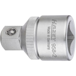 Riduzione 958-2 ∙ Attacco quadro, cavo, 1/2 di pollice (12,5 mm) ∙ Attacco quadro, massiccio, 3/8 di pollice (10 mm) ∙ Lunghezza: 36 mm