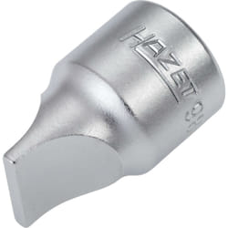 Inserto chiave a bussola per giraviti 980-3X19 ∙ Attacco quadro, cavo, 1/2 di pollice (12,5 mm) ∙ Profilo ad intaglio ∙ ac 3 x 19 mm