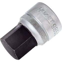 Inserto chiave a bussola per giraviti 985-19 ∙ Attacco quadro, cavo, 1/2 di pollice (12,5 mm) ∙ Profilo esagonale interno ∙ ac 19 mm