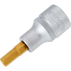 Inserto chiave a bussola per giraviti 986-7 ∙ Attacco quadro, cavo, 1/2 di pollice (12,5 mm) ∙ Profilo esagonale interno ∙ ac 7 mm