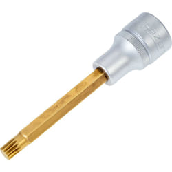 Inserto chiave a bussola per giraviti 990LG-8 ∙ Attacco quadro, cavo, 1/2 di pollice (12,5 mm) ∙ Profilo poligonale interno xzn ∙ ac M8