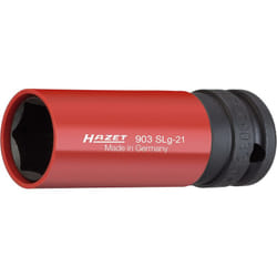 Inserto chiave a bussola per avvitatori ad impulso 903SLG-21 ∙ Attacco quadro, cavo, 1/2 di pollice (12,5 mm) ∙ Profilo trazione esagono esterno ∙ ac