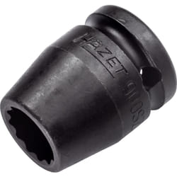 Inserto chiave a bussola per avvitatori ad impulso 900SZ-15 ∙ Attacco quadro, cavo, 1/2 di pollice (12,5 mm) ∙ Profilo trazione con doppio esagono