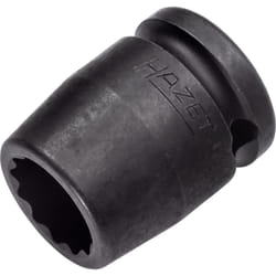 Inserto chiave a bussola per avvitatori ad impulso 900SZ-17 ∙ Attacco quadro, cavo, 1/2 di pollice (12,5 mm) ∙ Profilo trazione con doppio esagono