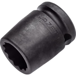 Inserto chiave a bussola per avvitatori ad impulso 900SZ-18 ∙ Attacco quadro, cavo, 1/2 di pollice (12,5 mm) ∙ Profilo trazione con doppio esagono