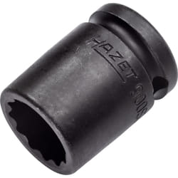 Inserto chiave a bussola per avvitatori ad impulso 900SZ-19 ∙ Attacco quadro, cavo, 1/2 di pollice (12,5 mm) ∙ Profilo trazione con doppio esagono