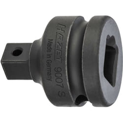 Riduzione 9007S ∙ Attacco quadro, cavo, 1/2 di pollice (12,5 mm) ∙ Attacco quadro, massiccio, 3/8 di pollice (10 mm) ∙ Lunghezza: 37 mm