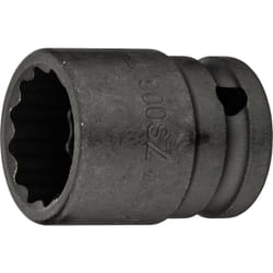 Inserto chiave a bussola per avvitatori ad impulso 900SZ-22 ∙ Attacco quadro, cavo, 1/2 di pollice (12,5 mm) ∙ Profilo trazione con doppio esagono