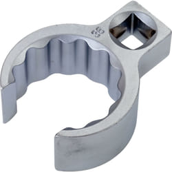 Hazet - Chiave ad anello ∙ aperto 848Z-36 ∙ Attacco quadro, cavo, 1/2 di pollice (12,5 mm) ∙ Profilo a doppio esagono esterno ∙ ac 36 mm ∙ Attacco