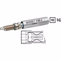 Dettagli tecnici Contenuto 1 pz. Chiave per candele di accensione 4766-2 Applicazione: Zündkerzen aus- und einbauen (sw 14 mm ...