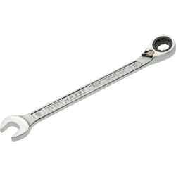 Hazet - Chiave combinata con cricchetto 606-10 ∙ Profilo trazione con doppio esagono esterno ∙ ac 10 mm