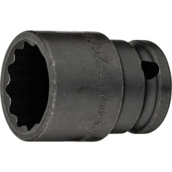 Inserto chiave a bussola per avvitatori ad impulso 900SZ-24 ∙ Attacco quadro, cavo, 1/2 di pollice (12,5 mm) ∙ Profilo trazione con doppio esagono