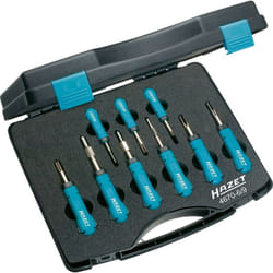 Hazet - Assortimento utensili per la rimozione di connettori 4670-6/9 ∙ 9-pezzi