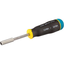 Hazet - Giravite dinamometrico 6001-3.0/3 ∙ Campo di coppia min-max: 1.5 – 3 Nm ∙ Precisione: 6% ∙ Attacco esagonale, cavo, 1/4 di pollice (6,3 mm) ∙