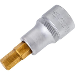 Inserto chiave a bussola giravite per pinze freni 986-9 ∙ Attacco quadro, cavo, 1/2 di pollice (12,5 mm) ∙ Profilo esagonale interno ∙ ac 9 mm