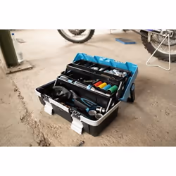 HAZET 190L-2 Cassetta degli attrezzi Plastica Nero, Blu - Vista aggiuntiva 6