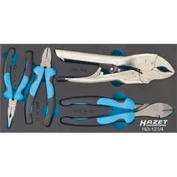 Safety-Insert-System HAZET (SIS) Made in Germany Dimensioni: 342 mm x 172 mm x 30 mm Peso netto (kg): 1.25 kg Dimensione sist ...