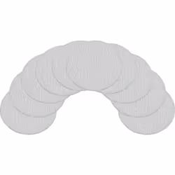 10 pezzi Cuscinetti abrasivi (ricambio) ∙ grana 320 ∙ ⌀ 50 mm Peso netto (kg): 0.01 kg Spina di rete Kein Stecker Dimensioni ...