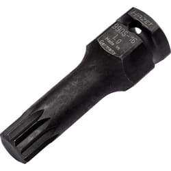 Inserto chiave a bussola per giraviti e avvitatori ad impulso 990S-16LG ∙ Attacco quadro, cavo, 1/2 di pollice (12,5 mm), Attacco esagonale esterno