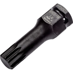 Inserto chiave a bussola per giraviti e avvitatori ad impulso 990S-18LG ∙ Attacco quadro, cavo, 1/2 di pollice (12,5 mm), Attacco esagonale esterno
