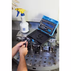 HAZET 165-S cassetta per attrezzi Nero, Blu Acrilonitrile butadiene stirene (ABS) - Vista aggiuntiva 5