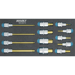 Assortimento Di Strumenti Per La Cameriera 163-220 / 13 Einsätze I6Kt. Hazet